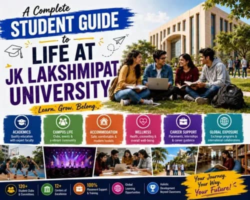 A Complete Student Guide to Life at JK Lakshmipat University