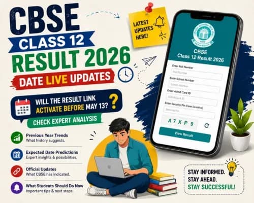 CBSE Class 12 Result 2026 Date LIVE Updates
