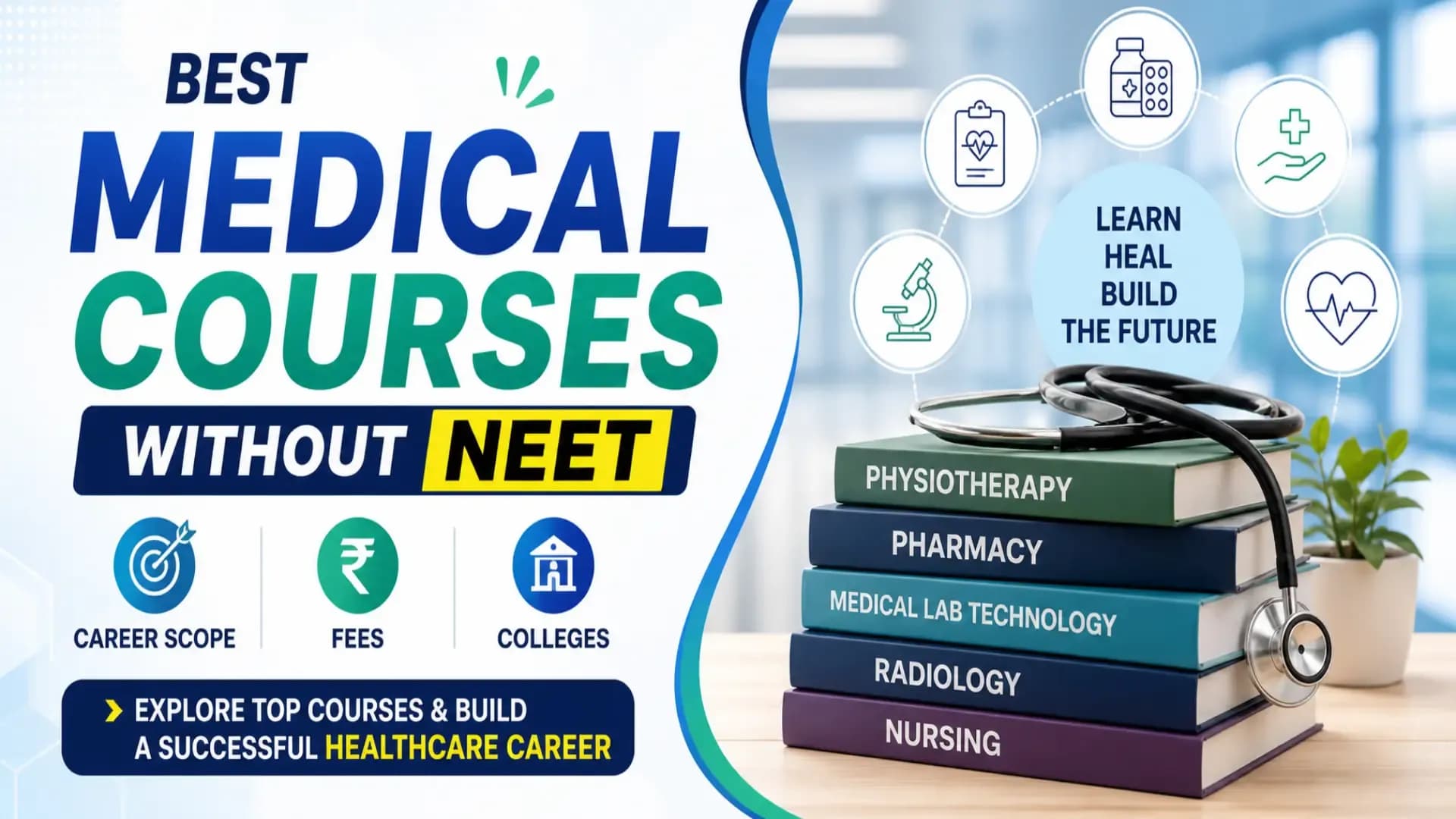 Image Best Medical Courses Without NEET: Career Scope, Fees & Colleges