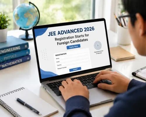 JEE Advanced 2026 Registration Starts for Foreign Candidates