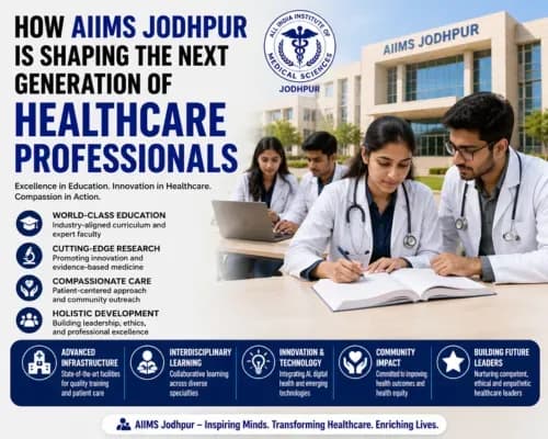 How AIIMS Jodhpur Is Shaping the Next Generation of Healthcare Professionals