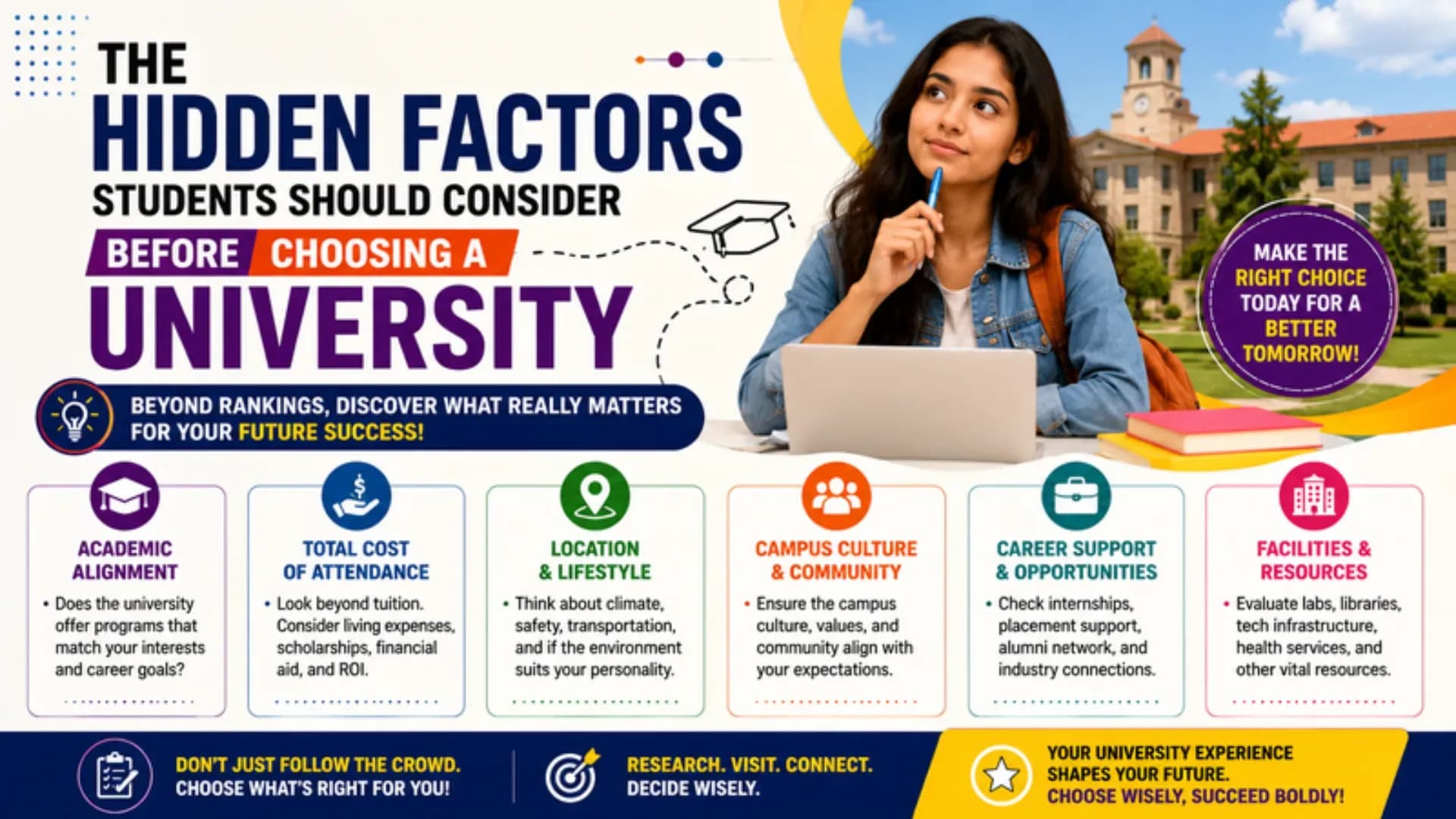 The Hidden Factors Students Should Consider Before Choosing a University