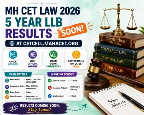 MH CET Law 2026: 5 Year LLB Results at cetcell.mahacet.org Soon; Check Exam Details, Marking Scheme Here