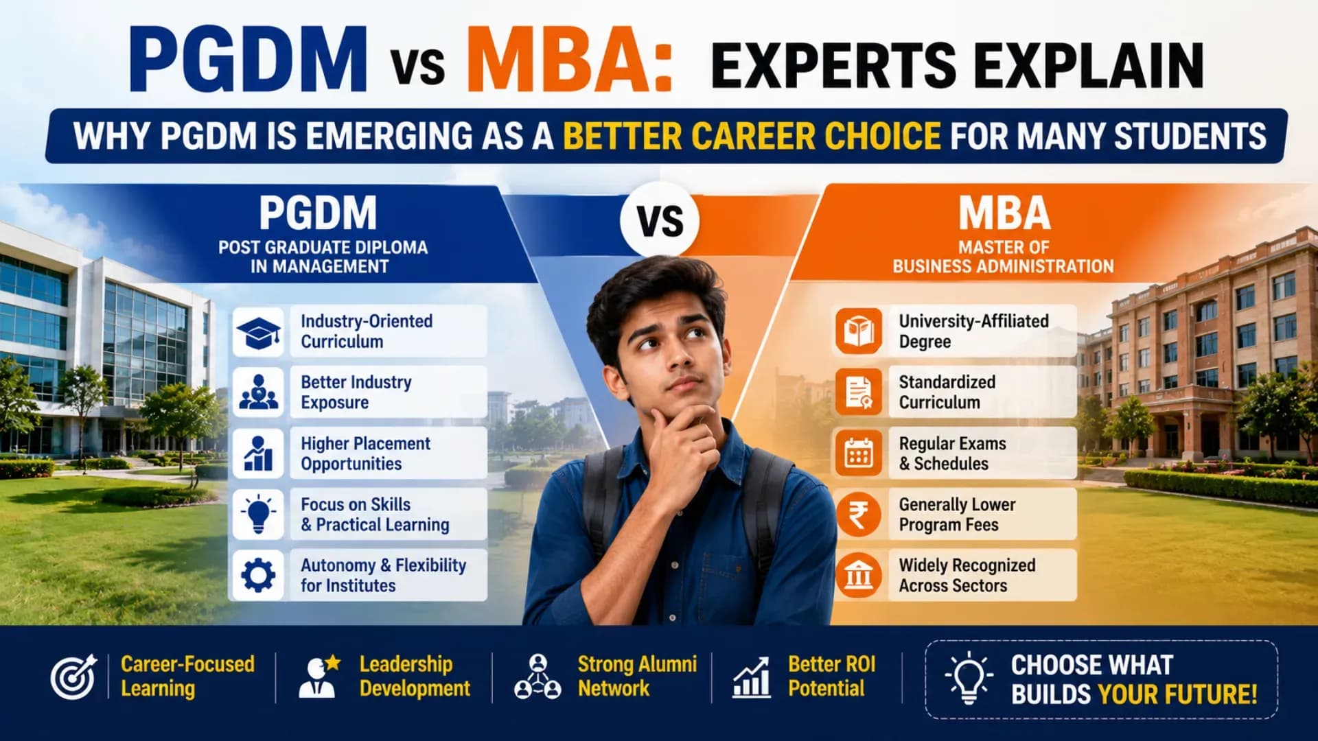 PGDM vs MBA: Experts Explain Why PGDM Is Emerging as a Better Career Choice for Many Students