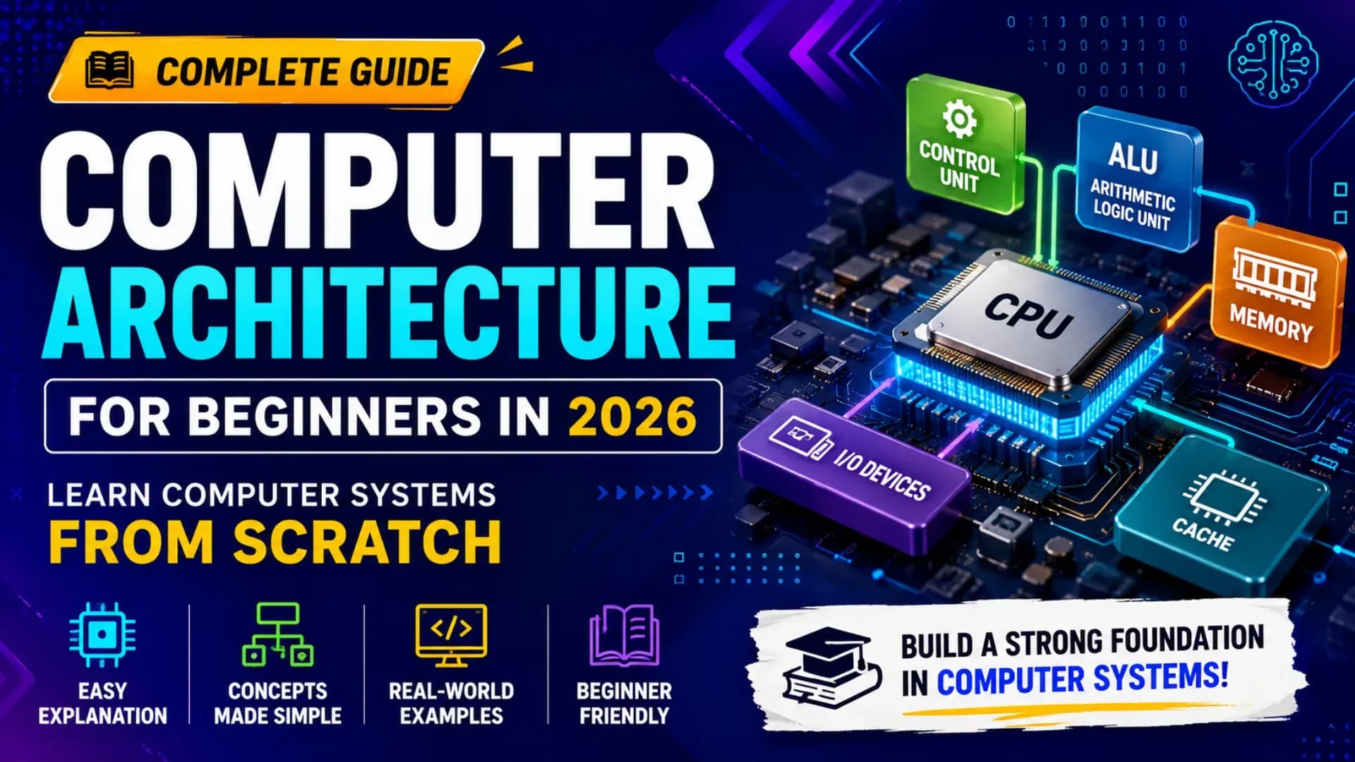 Complete Guide to Computer Architecture for Beginners in 2026: Learn Computer Systems From Scratch