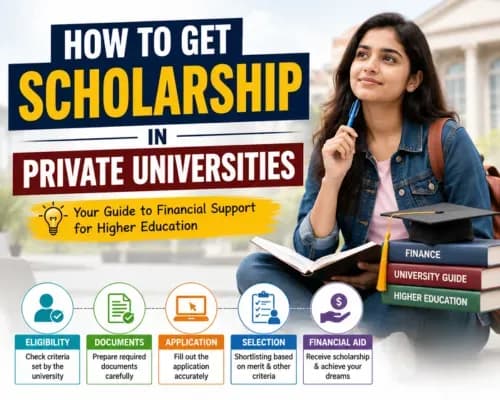 How to Get Scholarship in Private Universities: Eligibility, Documents and Application Process