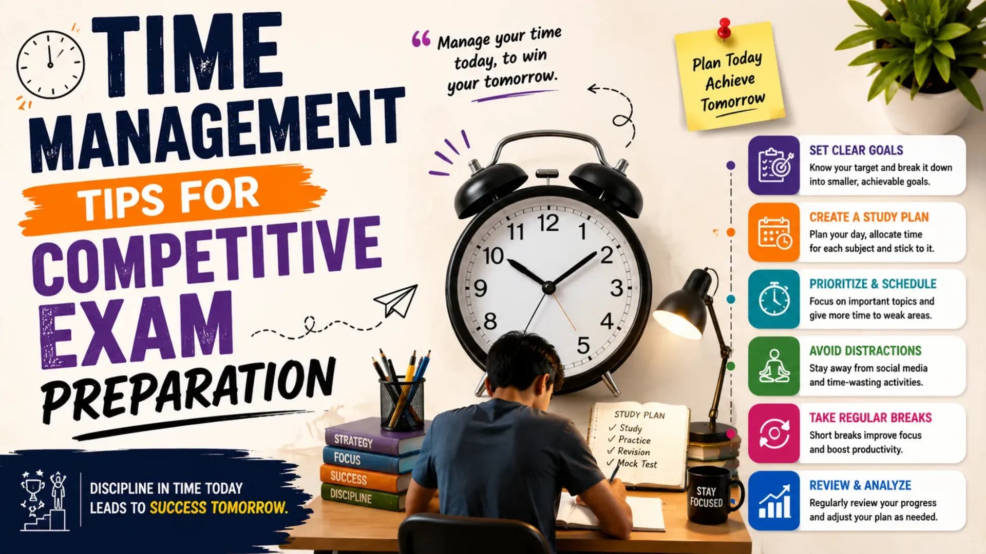 Time Management Tips for Competitive Exam Preparation