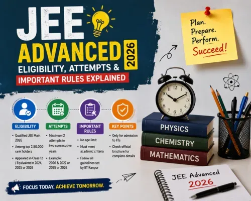 JEE Advanced 2026 Eligibility, Attempts & Important Rules Explained