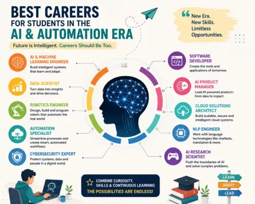 Best Careers for Students in the AI & Automation Era