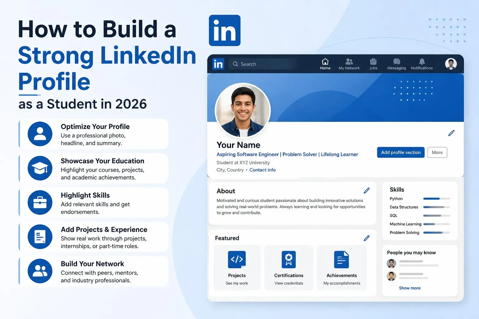 How to Build a Strong LinkedIn Profile as a Student in 2026
