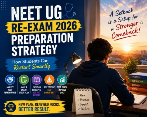 NEET UG Re-Exam 2026 Preparation Strategy: How Students Can Restart Smartly
