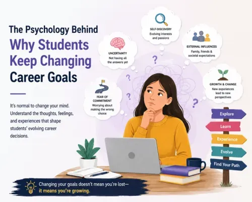 The Psychology Behind Why Students Keep Changing Career Goals