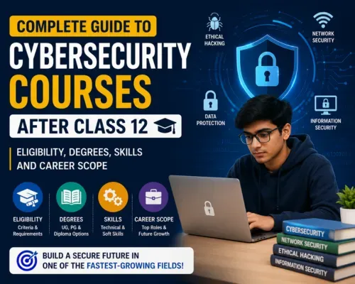 Complete Guide to Cybersecurity Courses After Class 12: Eligibility, Degrees, Skills and Career Scope