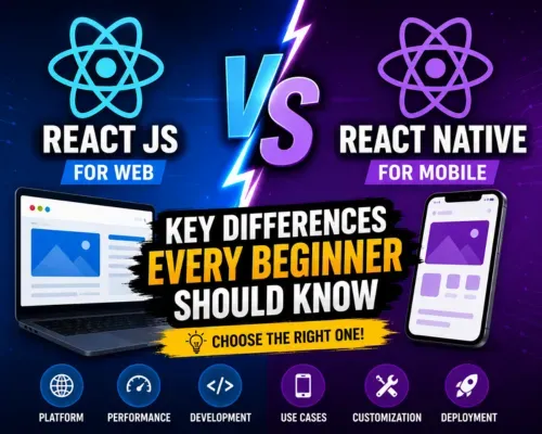 React JS vs React Native: Key Differences Every Beginner Should Know